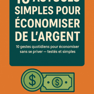10 Astuces Simples pour Économiser de l’Argent (Ebook PDF)