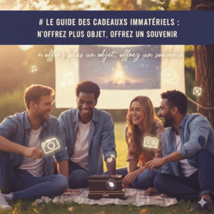 Le guide des cadeaux immatériels : n'offrez plus un objet offrez un souvenir