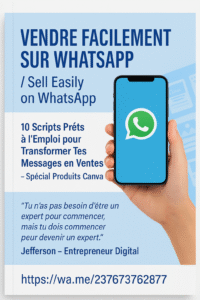 Comment vendre facilement sur watsapp (Guide complet)