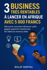 3 Business Très Rentables à Lancer en Afrique avec 5 000 Francs