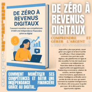 DE ZERO A REVENUS DIGITAUX monétise Tes compétences grâce au digital. Téléchargeable