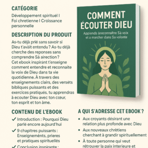 Comment écouter Dieu