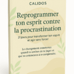 Reprogrammer ton esprit contre la procrastination – Programme de 21 jours