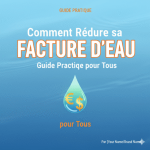 Comment Réduire sa Facture d’Eau Guide Pratique pour Tous