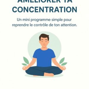 7JOURS POUR AMELIORER TA CONCENTRATION