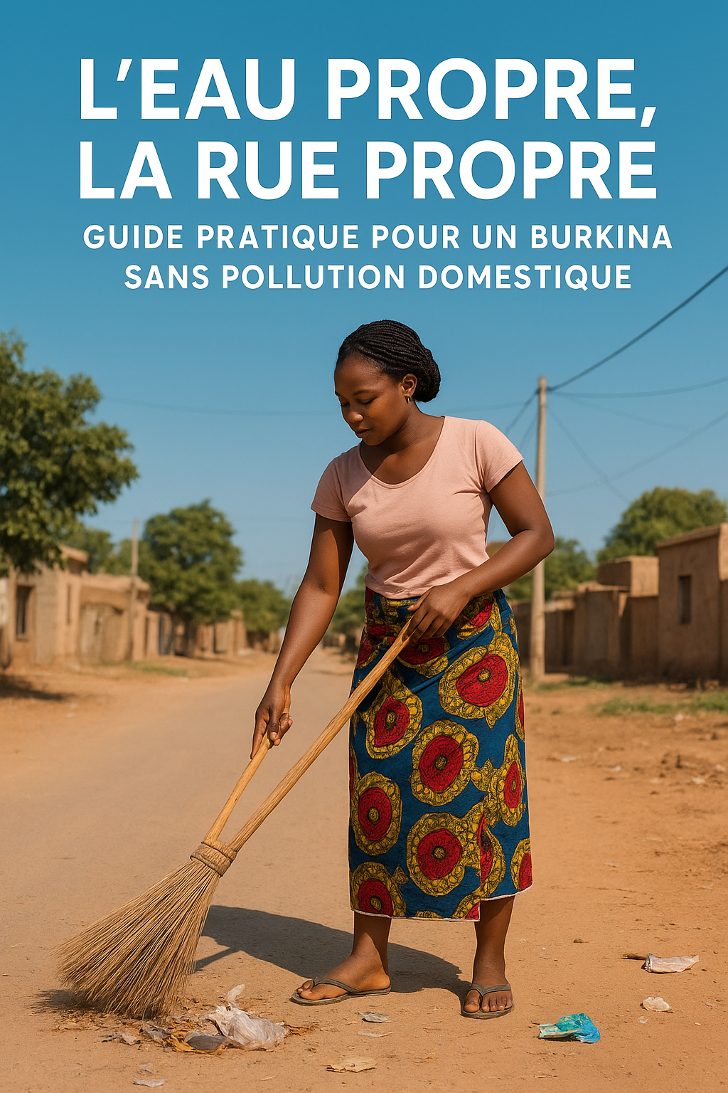 L’eau propre, la rue propre : Guide pratique pour un Burkina sans pollution domestique.