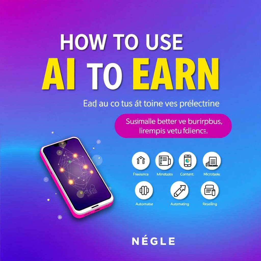 E-book comment utiliser l’IA pour gagner de l'argent.