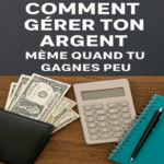 Comment gérer ton Argent même quand tu Gagnes Peu