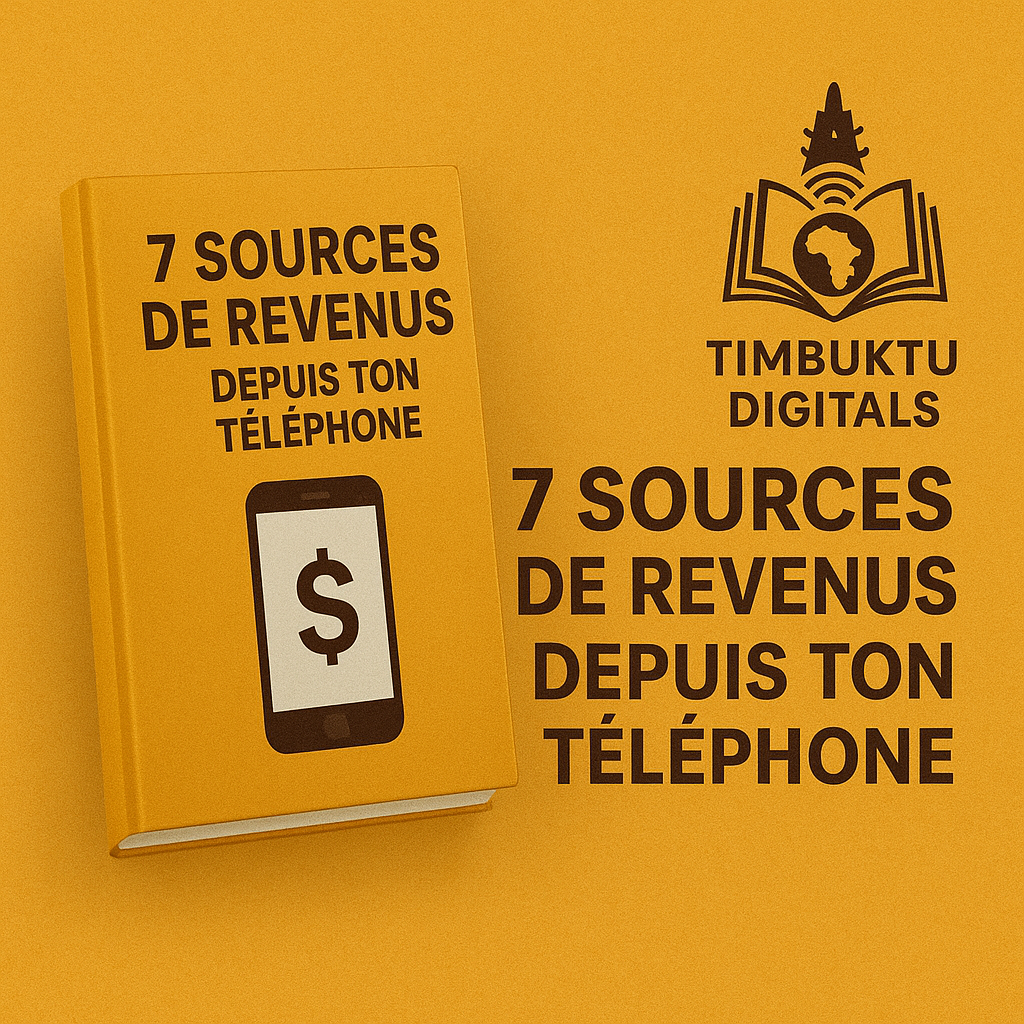 7 Sources de revenus depuis ton téléphone 📱 — Gagne de l’argent en ligne sans capital