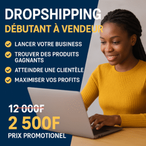 DROSHIPPING (DÉBUTANT A VENDEUR)