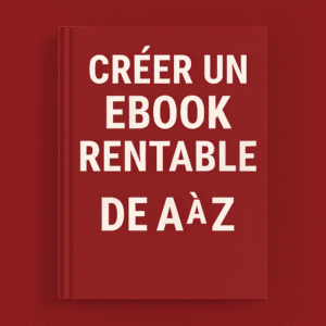 CREER UN EBOOK DE A à Z AVEC CE GUIDE