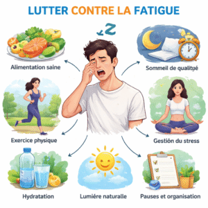 lutte contre la fatigue du corp