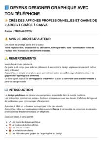 Comment gagner de l'argent