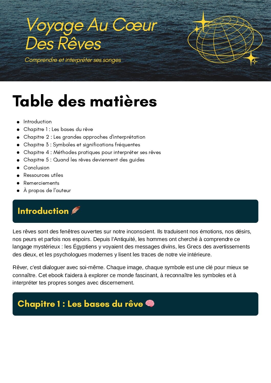 Interpretation des rêves